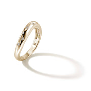 Ring John Hardy Surf Ring, Gold, Diamonds, Slim|RGGX9011182DI