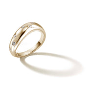 Ring John Hardy Surf Ring, Gold, Diamonds|RGGX9011192DI