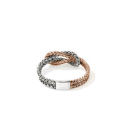 Ring John Hardy Love Knot Ring, Rose Gold, Sterling Silver, 3.6MM|RZZ901040R