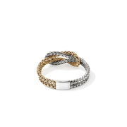 Ring John Hardy Love Knot Ring, Gold, Sterling Silver, 3.6MM|RZZ901040