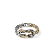 Ring John Hardy Love Knot Ring, Gold, Sterling Silver, 3.6MM|RZZ901040