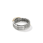 Ring John Hardy JH Essential Crossover Ring, Gold, Sterling Silver|RZZ98715
