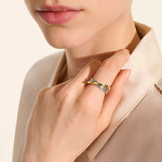 Ring John Hardy JH Essential Crossover Ring, Gold, Sterling Silver|RZZ98715