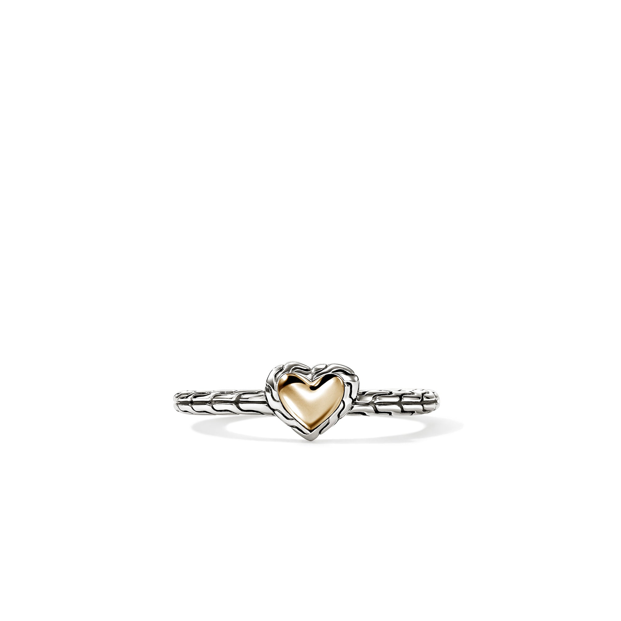 アクセサリー GOD ONLY KNOWS / TEAR HEART RING / L JH Essential Heart Ring, Sterling Silver, Gold – John Hardy
