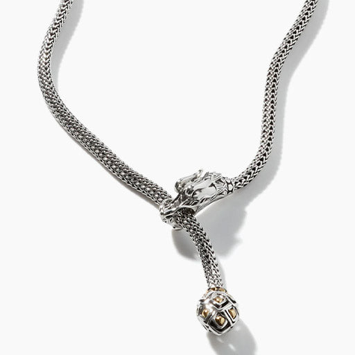 [Japan Used Necklace] Louis Vuitton Lv Catch/Necklace/Pendant/Gold/Silver  Neck