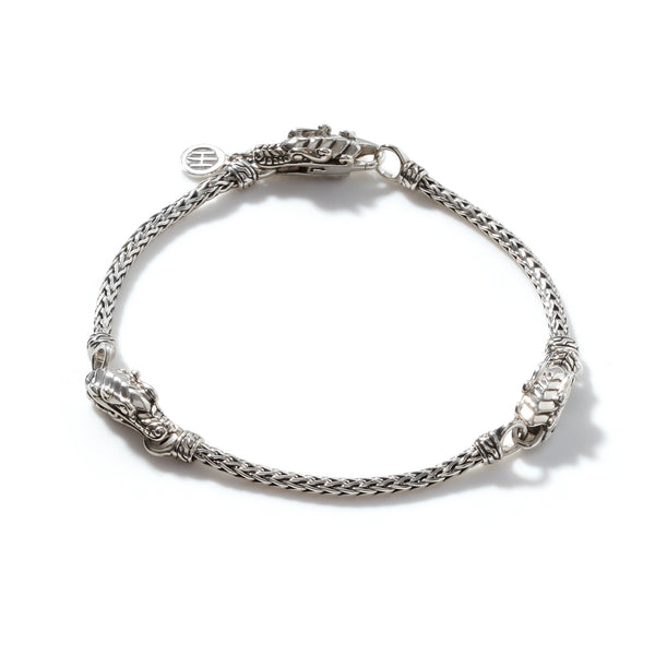 Naga Bracelet, Sterling Silver|BB6511455