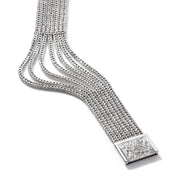 Rata Chain Multi Row Bracelet, Silver|BB9004899