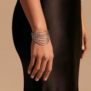 Rata Chain Multi Row Bracelet, Silver|BB9004899
