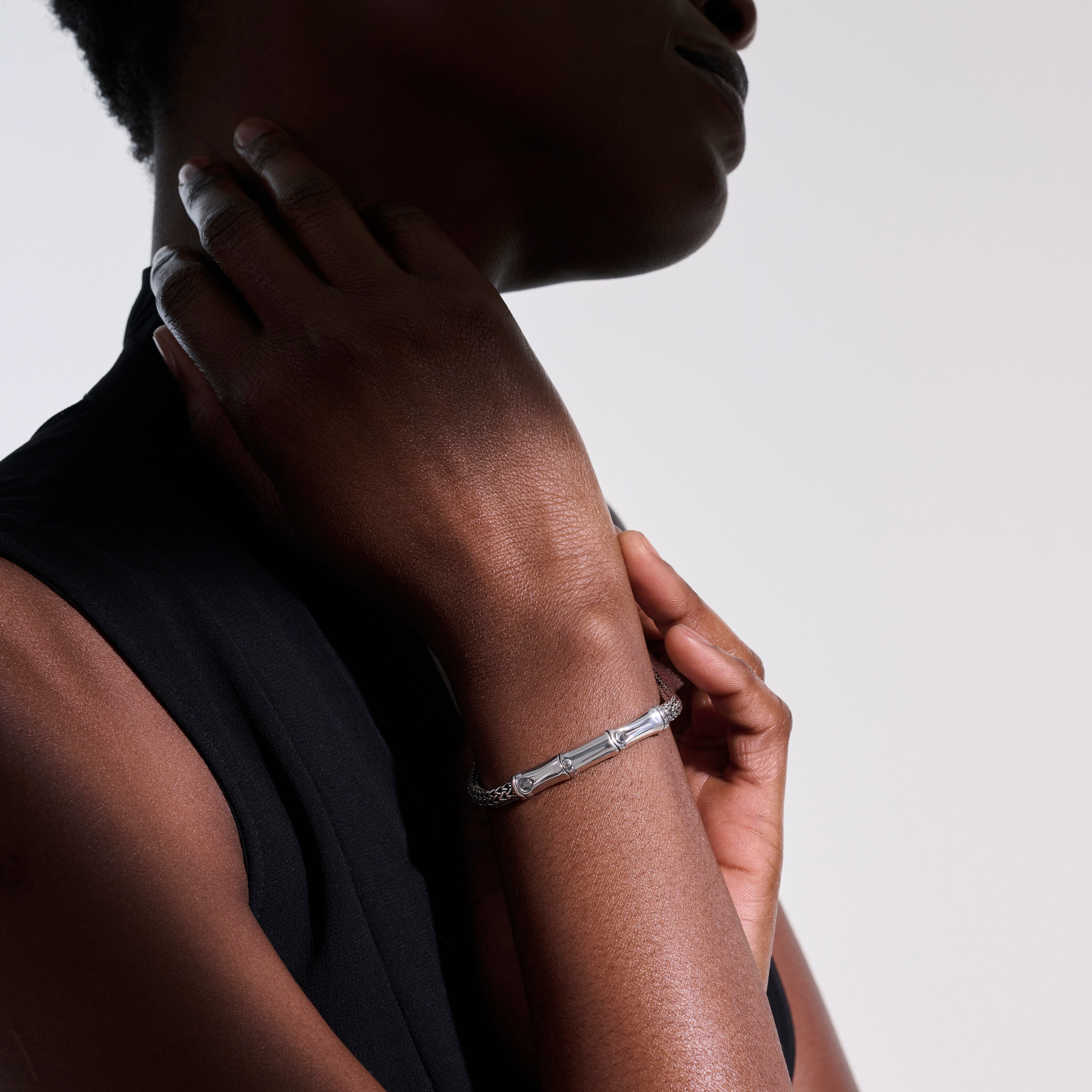 Bamboo Bracelet, Sterling Silver, 4MM|BB95311 – John Hardy