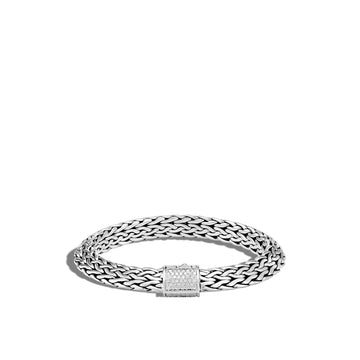Tiga Chain Bracelet with Diamonds