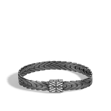 Modern Chain Bracelet with Diamonds|BBP932692BHBRDDI