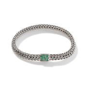 Icon Bracelet, Sterling Silver, Pavé, 6.5MM|BBS90422RVBLS2EM