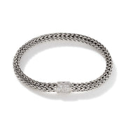 Icon Bracelet, Sterling Silver, Reversible Gemstones, 6.5MM|BBS90422RVDI2BLS