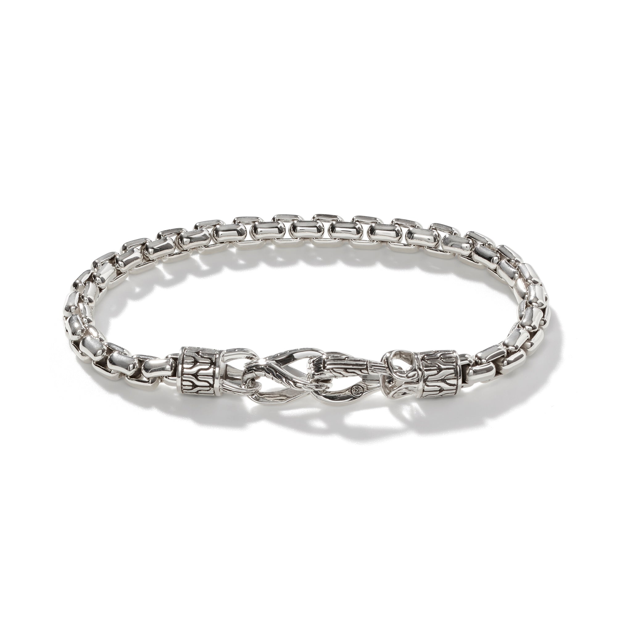 Box Chain Bracelet, Sterling Silver, 6MM|BM90288 – John Hardy