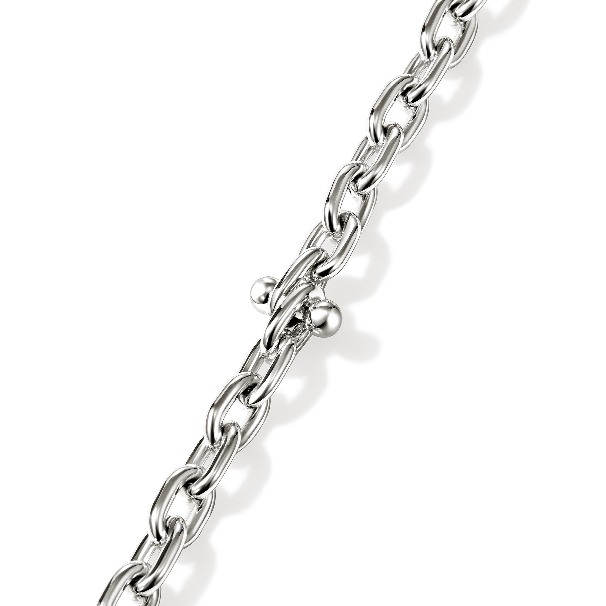 Screwball Link Bracelet, Sterling Silver, 13MM – John Hardy