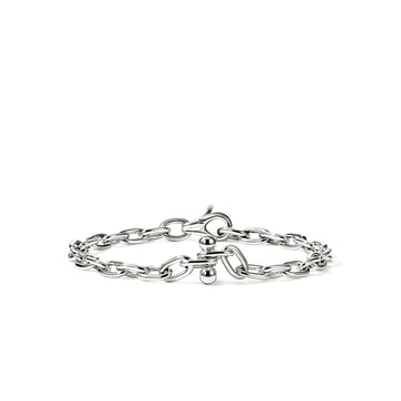 Screwball Link Bracelet, Sterling Silver, 5MM|BU43083