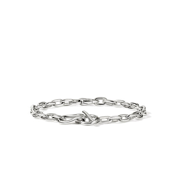 Surf Link Bracelet, Sterling Silver, 5MM|BU89531