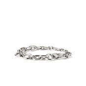 Surf Link Bracelet, Sterling Silver|BU89532