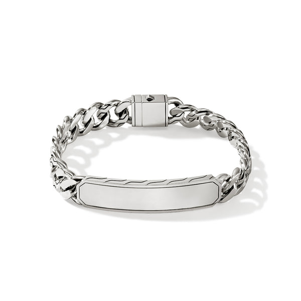 ID Curb Bracelet, Sterling Silver, 11MM|BU901148 – John Hardy