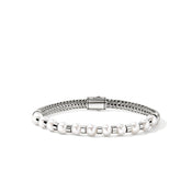 JH Essential Pearl Bracelet, Sterling Silver|BU987311