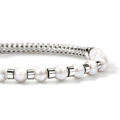 JH Essential Pearl Bracelet, Sterling Silver|BU987311