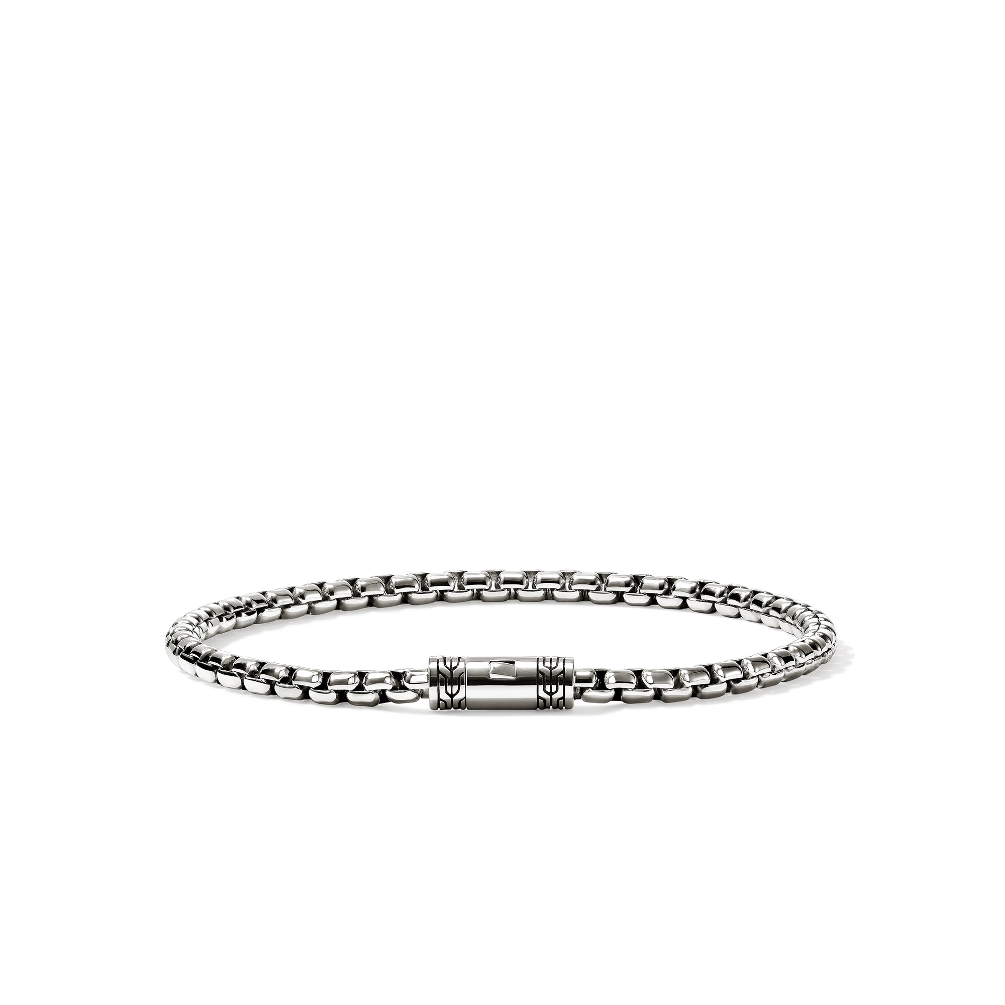 Box Chain Bracelet, Sterling Silver, 3.7MM – John Hardy
