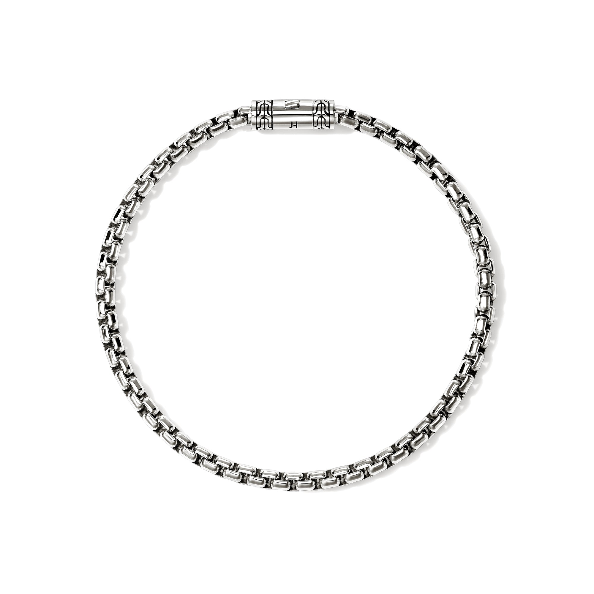 Box Chain Bracelet, Sterling Silver, 3.7MM – John Hardy