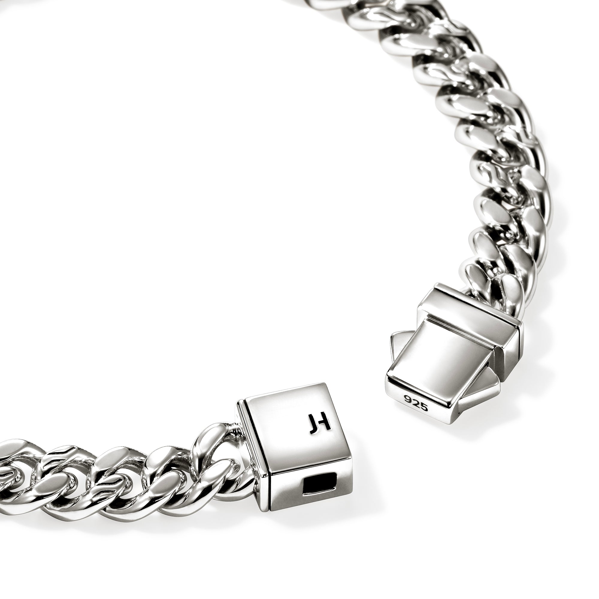 Curb Chain Bracelet, Sterling Silver, 7MM – John Hardy