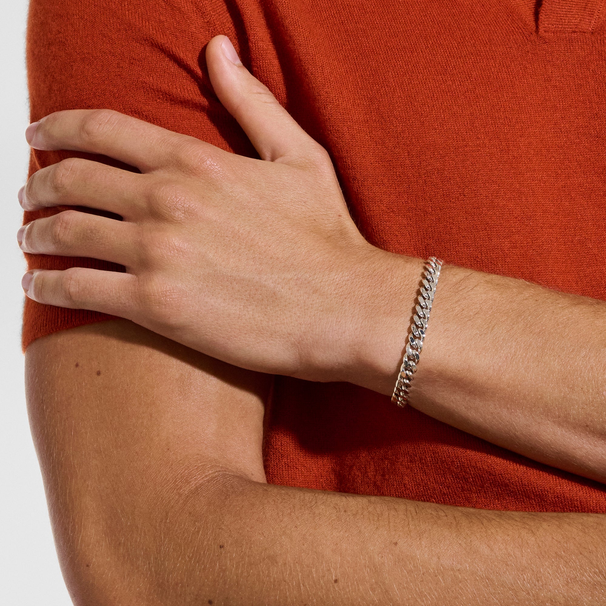 Curb Chain Bracelet, Sterling Silver, 7MM – John Hardy