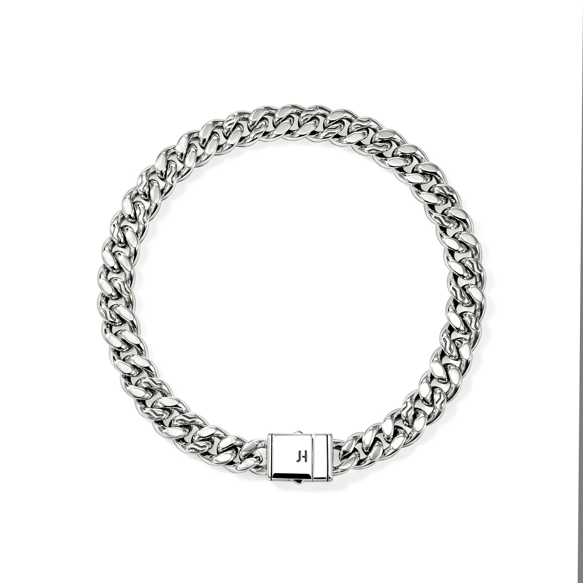 Curb Chain Bracelet, Sterling Silver, 7MM – John Hardy