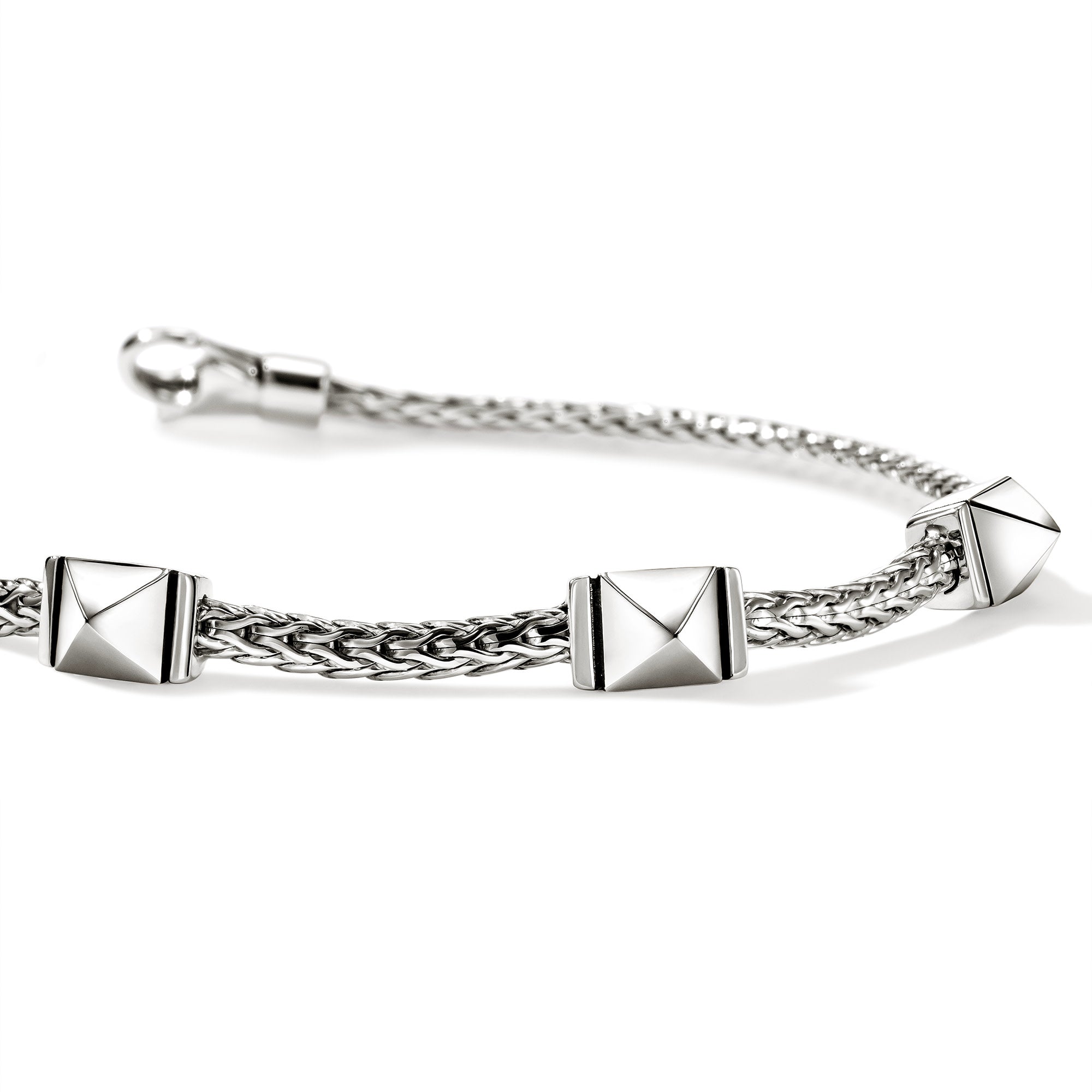 Icon Stud Bracelet, Sterling Silver, 2.5MM – John Hardy