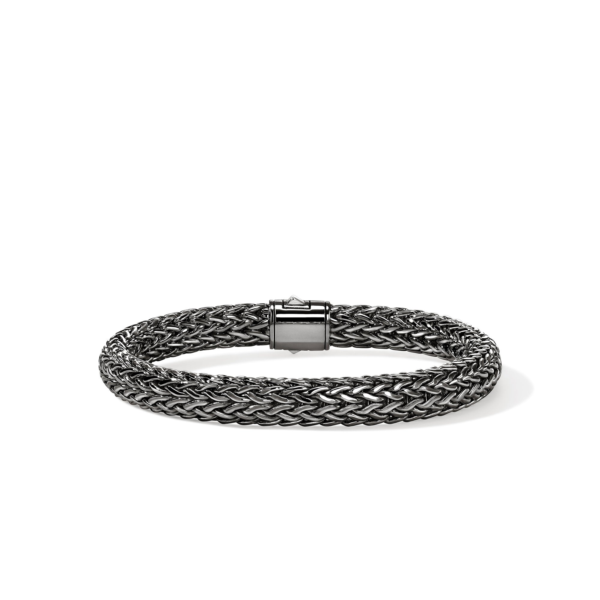 Icon Bracelet Dark Silver 7.5MM|BU990400BRD – John Hardy