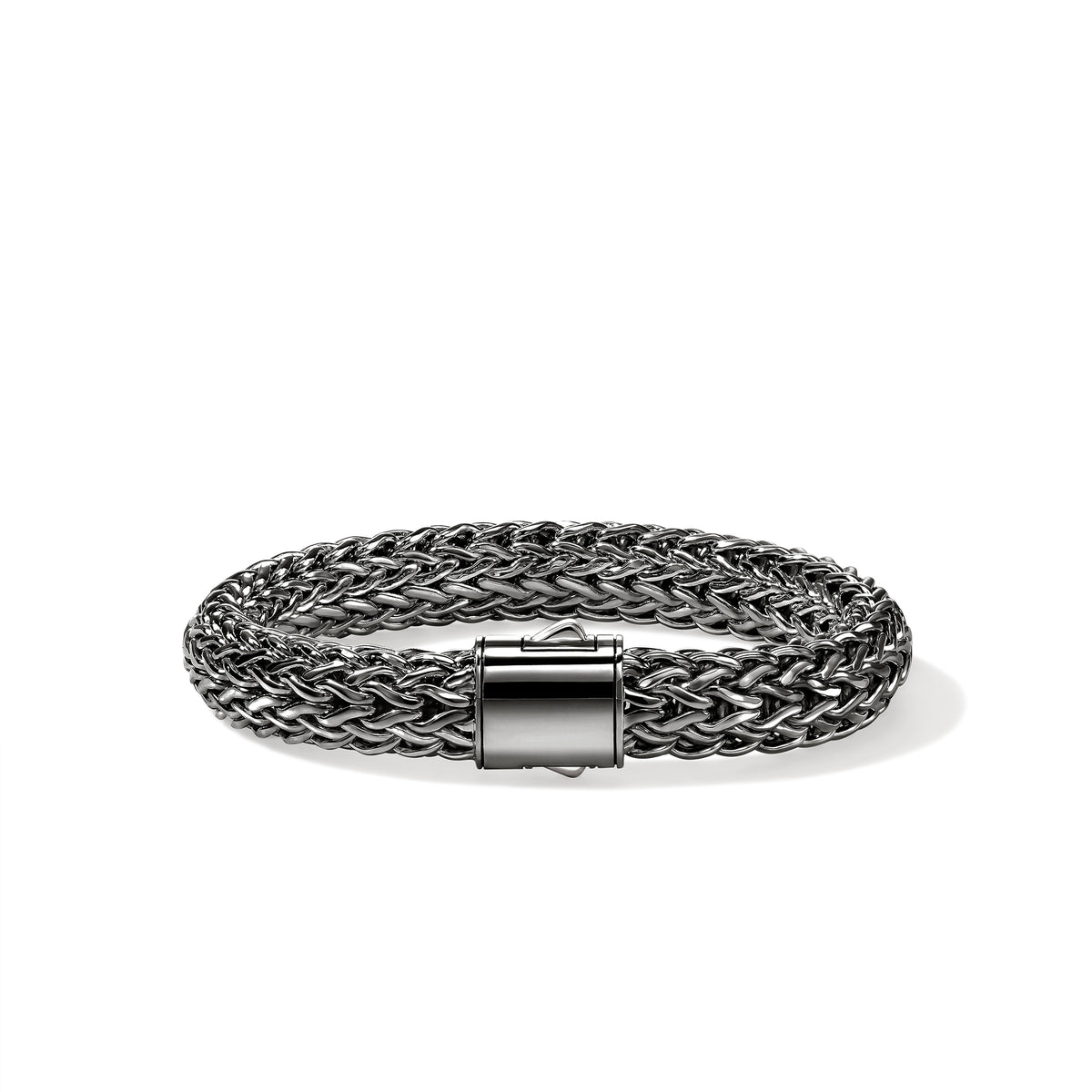 John Hardy Icon Bracelet, Dark Sterling Silver, 10.5MM