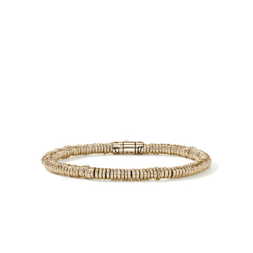 Heishi Bracelet, Gold, 4MM|BUGG900698