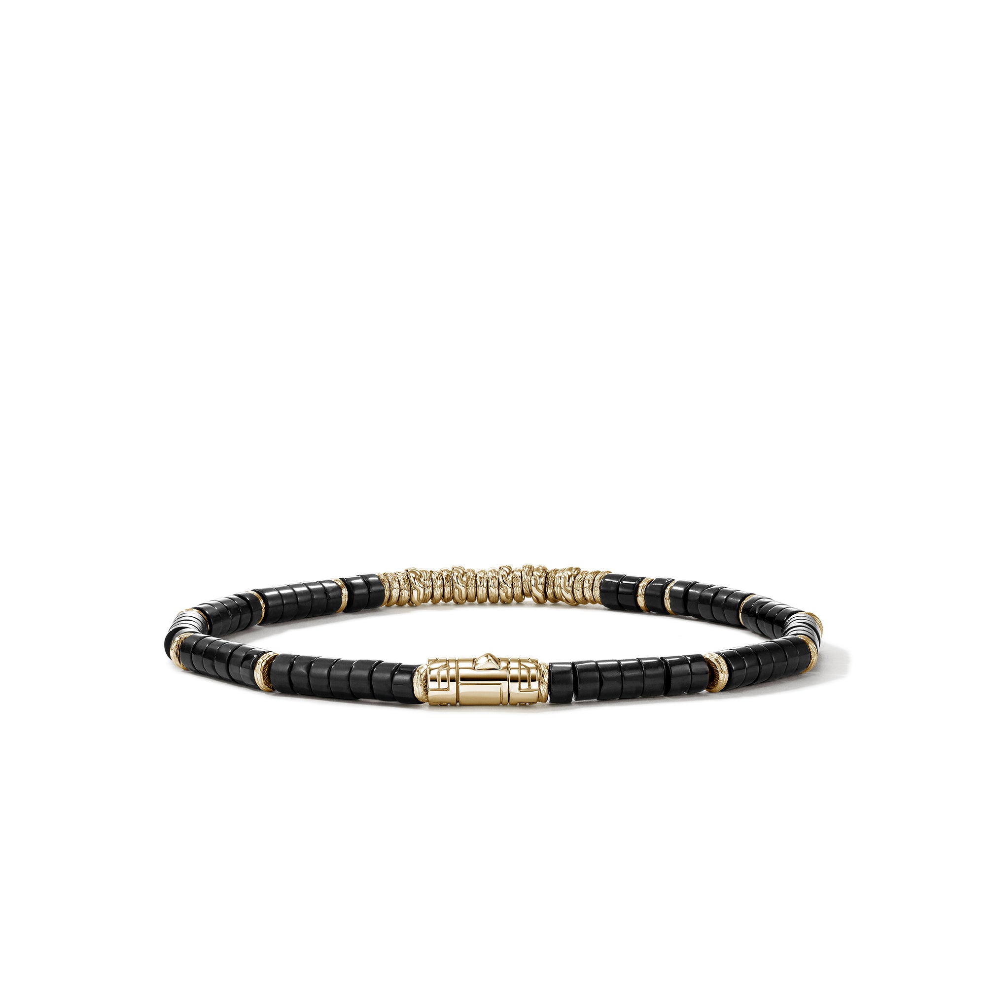 Heishi Bracelet, Gold, Hardstones, 4MM|BUGGS900984BON – John Hardy