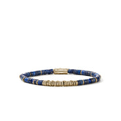Heishi Bracelet, Gold, Hardstones, 4MM|BUGGS900984LPZ