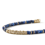 Heishi Bracelet, Gold, Hardstones, 4MM|BUGGS900984LPZ