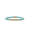 Heishi Bracelet, Gold, Hardstones, 4MM|BUGGS900984TQ
