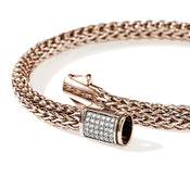 Icon Bracelet, Rose Gold, Diamonds, 5MM|BUGGX9900962RDI