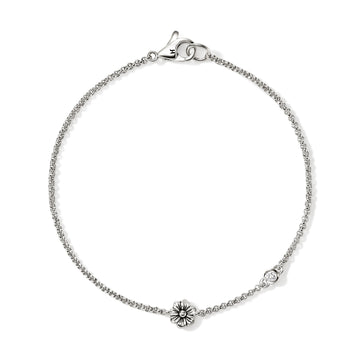 Wildflower Station Bracelet, Sterling Silver, Lab Grown Diamond, 0.03TCW|BUP430542LGDN