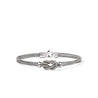 Love Knot Bracelet, Sterling Silver, Diamonds|BUP9007762DI