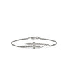 Spear Station Bracelet, Sterling Silver, Diamonds|BUP989572DI