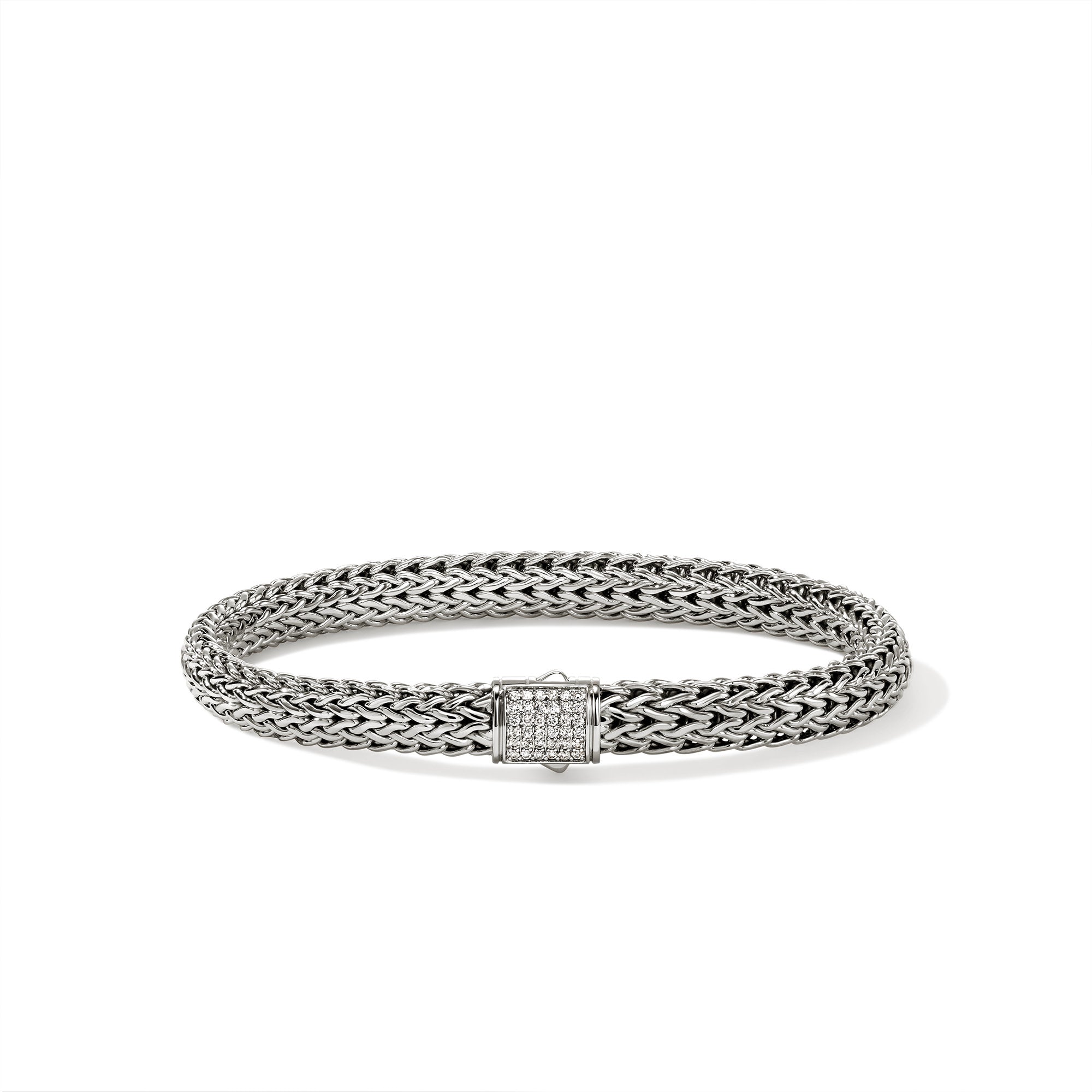 Icon Bracelet Dark Silver 6.5MM|BU990904BRD – John Hardy