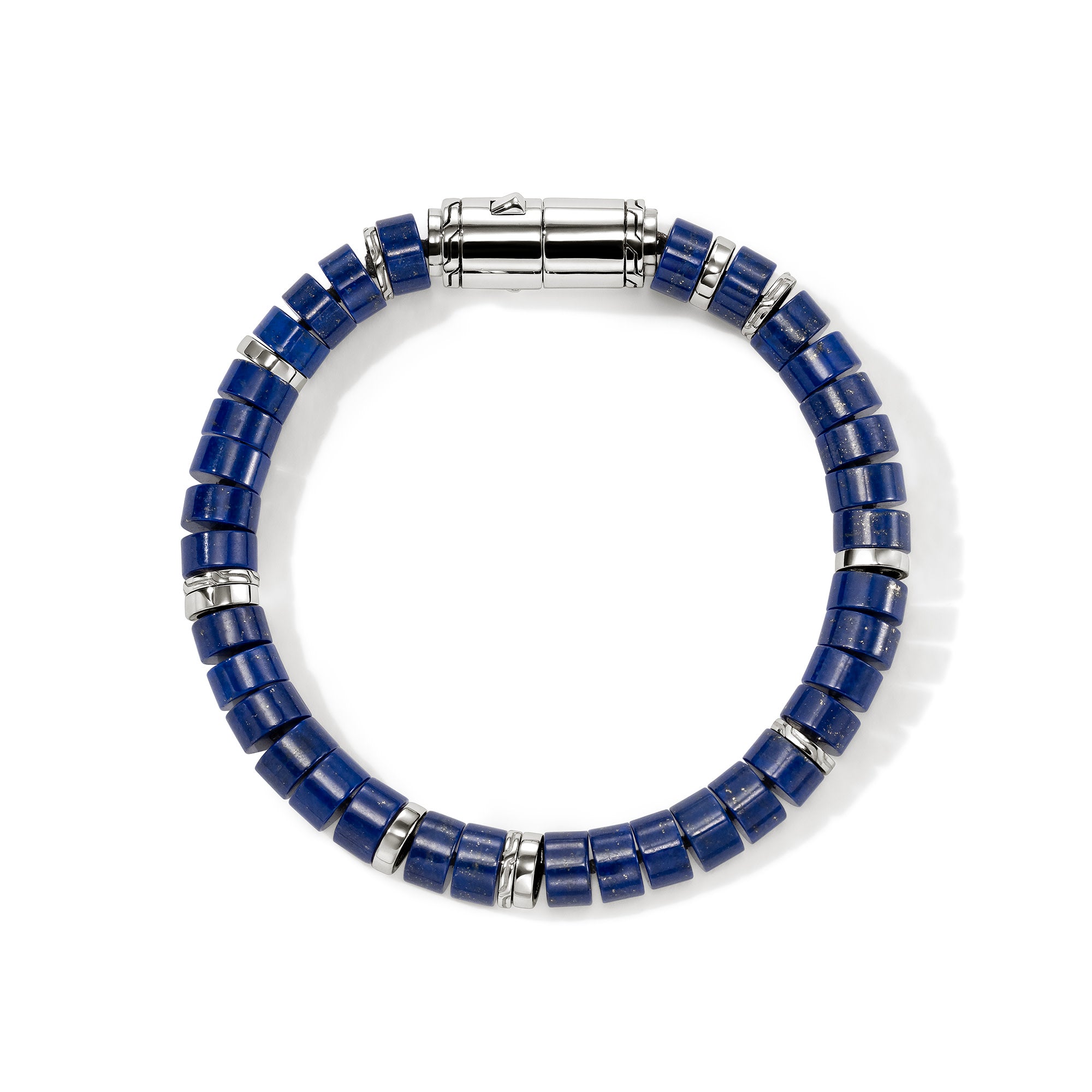 Heishi Bracelet, Sterling Silver, Lapis Lazuli, 8MM – John Hardy
