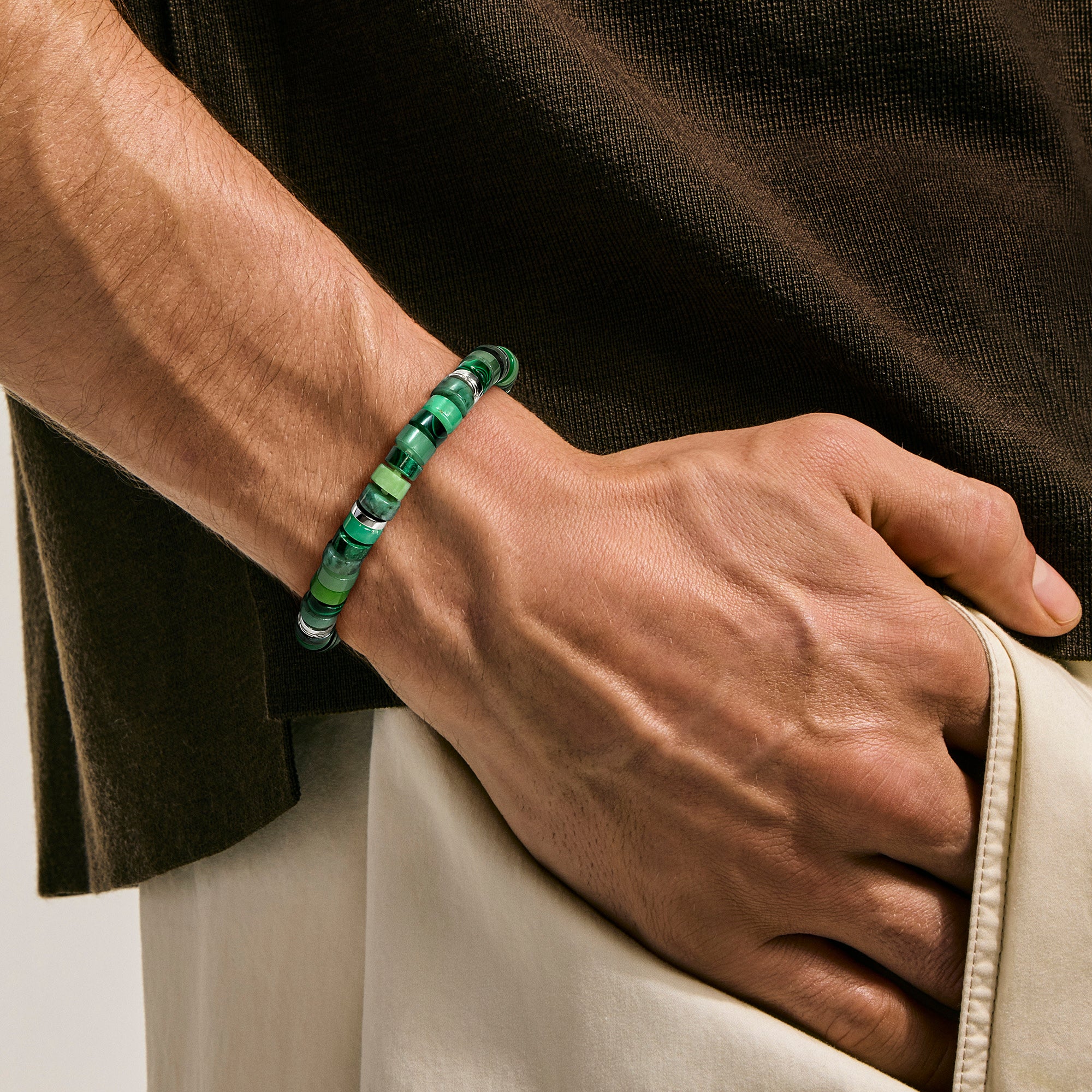 ヒロ様 CDL Beach Bracelet Black 、Green ヒロ様 CDL Beach Bracelet