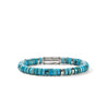 Heishi Bracelet, Sterling Silver, Turquoise, 8MM|BUS290131TQ