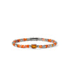 Heishi Gem Bracelet, Sterling Silver, Orange Citrine , 4MM|BUS290201MCIOYS