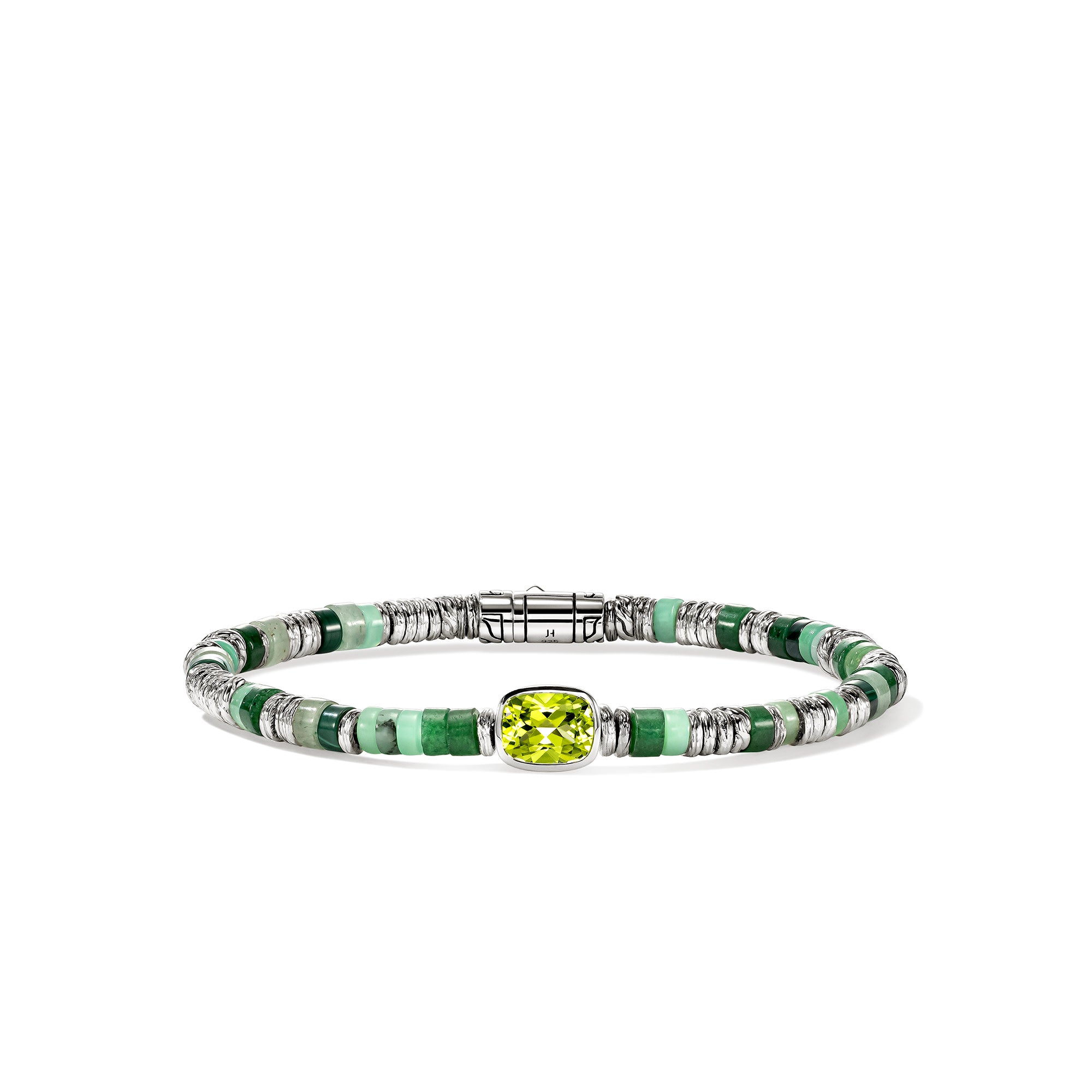 Heishi Bracelet, Sterling Silver, Hardstones, 4MM|BUS900698LPZ