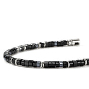 Heishi Bracelet, Sterling Silver, Hardstones, 4MM|BUS900698BONHE