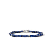 Heishi Bracelet, Sterling Silver, Hardstones, 4MM|BUS900698LPZ
